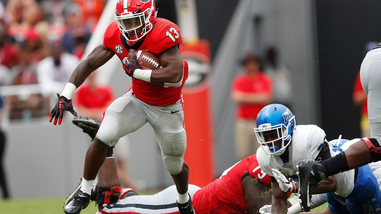 No. 5 Georgia carries on its tradition as Running Back U